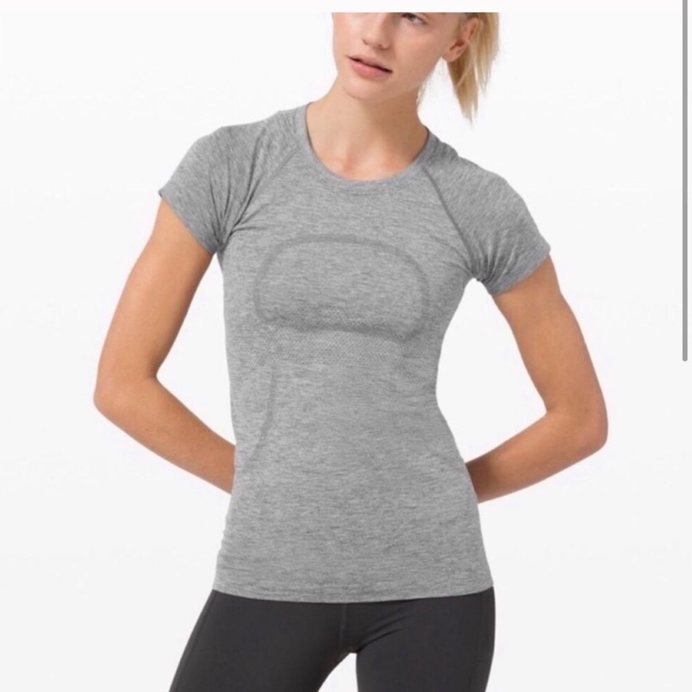 gray lululemon shirt size 6